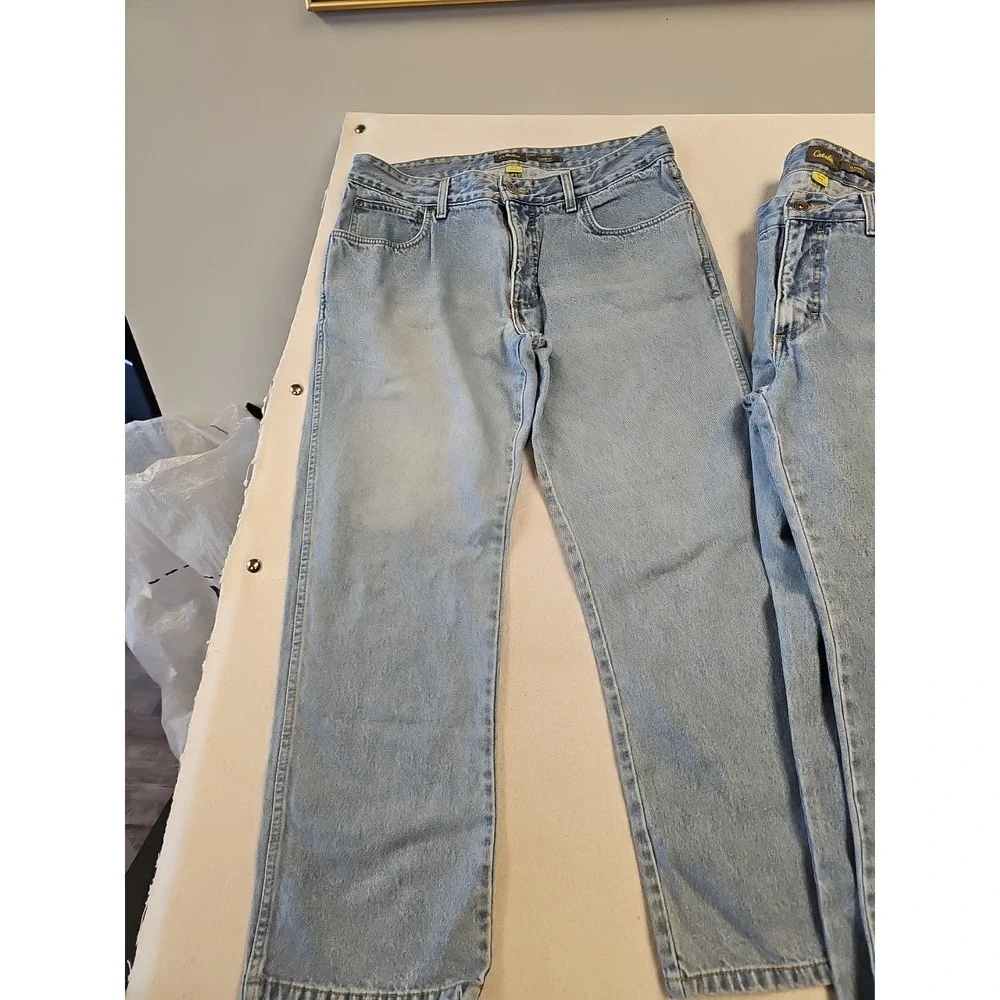 Mens Cabela Classic Fit 34x29 Jeans 100% cotton Workwear Lot Of 2